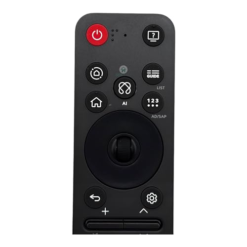 Image of LG Original AI Magic Remote (MR25GA, 2025 Version) | AI Voice, Pointer & Wheel Control - AKB76046609 | Compatible with LG OLED, QNED, UHD, LED & LCD TVs
