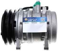CARTEX FITS FITS Delphi SP10 A/C Compressor 717638 46443509 46469764 for FITS Kioti FITS Kubota FITS Landini FITS Massey FITS Zetor