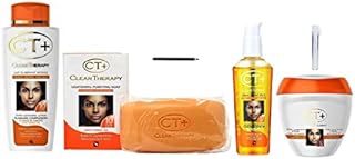 CT+ Clear Therapy Extra Lightening Skin Cream 6.76 & Lotion 8.45oz & Soap 6.17oz & Serum 2.37oz & Liner101 LPS40 Pencil & Sample Fragrance
