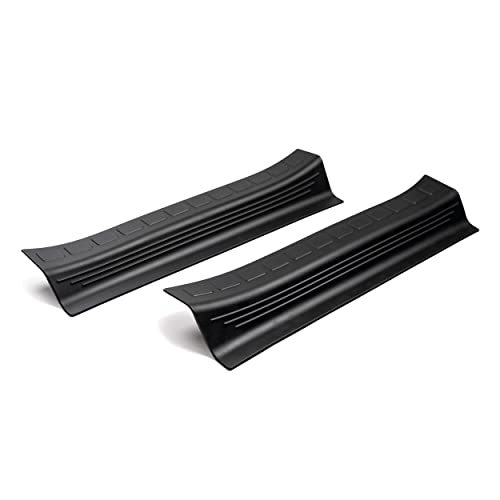 CHROMEMASTER | Compatible avec Peugeot Expert 2017+ | Bande de Protection pour Seuils de Voiture | Revêtements de Protection en Polyuréthane, Noir Mat |...