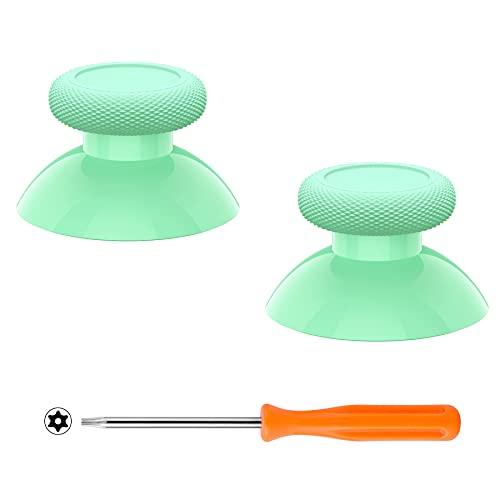 Image of eXtremeRate Replacement Thumbsticks for Xbox Core Wireless Controller, Joysticks Repair Kit for Xbox Series X /S, Custom Analog Stick Buttons for Xbox One S /X /Elite Controller - Mint Green