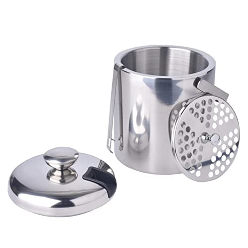 Eidoct Stainless Steel Ice Bucket 1.3L