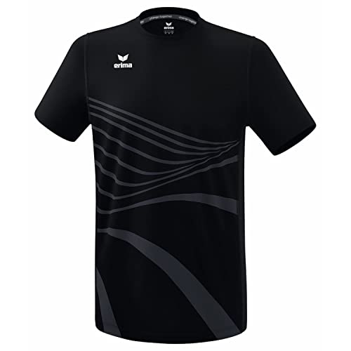 T-shirt Erima Racing 2.0 noir maillot sport enfant 12 ans