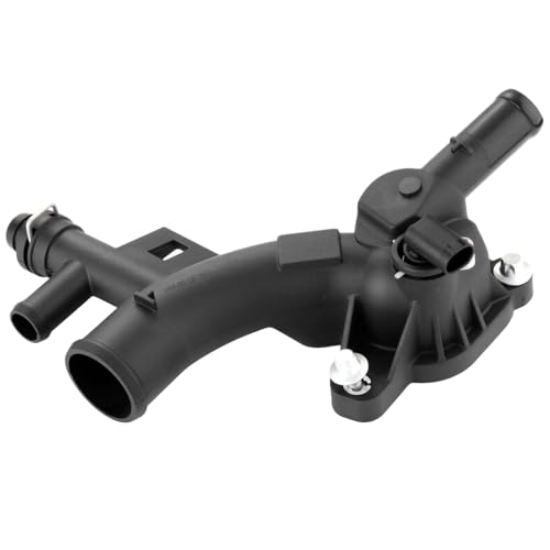 SCITOO Thermostat Housing Assembly 25193922 55565334 for 2012-2017 for Chevrolet Sonic,2013-2017 for Chevrolet Trax Thermostat Housing/Water Outlet