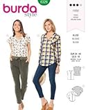 schnittmuster blusentop Karo-Bluse mit langen Ärmeln und der Zusatzoption zum Hochkrempeln durch Manschetten mit Riegel. Weiteres Detail ist die Brusttasche. Lässiger für den Alltag und mit einem Knoten ein bisschen Abwechslung reinbringen.