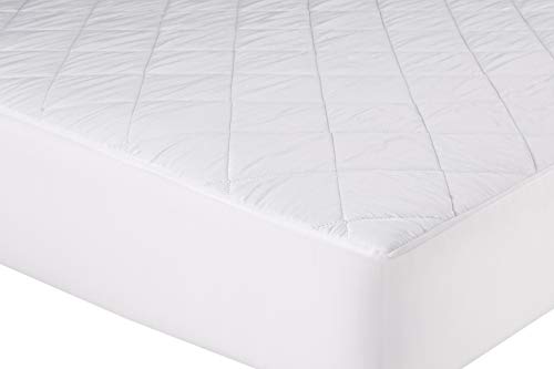 Protector de colchón/Cubre colchón ajustable Acolchado, Transpirable e Hipoalergénico. (105x190 cm)