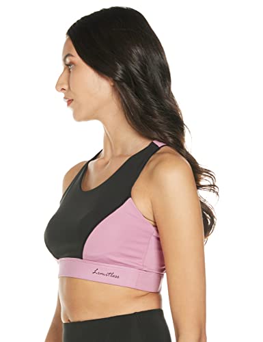 Image of Longies Women's Polyester, Spandex Padded Wire Free Sports Bra