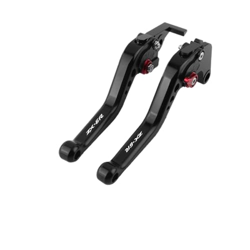 Manetas embrague freno cortas Kawasaki Ninja ZX6R ZX636 2005 cilindro maestro freno moto 2