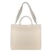 Produktbild bugatti Daphne Tote Bag Leder, Shopper, 2 abnehmbare Schultergurte, 17" Laptopfach, beige
