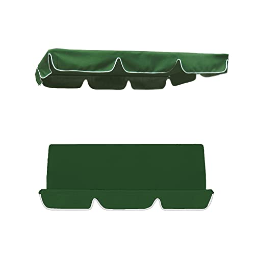Toldo para columpio universal con fundas para balancines y techo solar