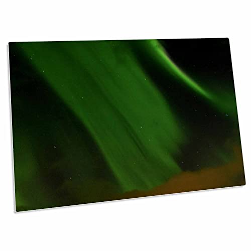 3dRose Green Northern Lights Sobre Reykholt Valley Pad de Escritorio miniatura 1