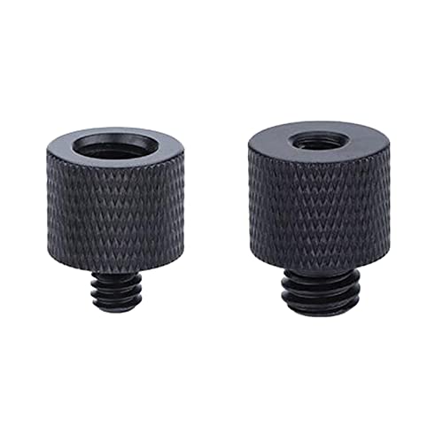 ZHENGCI Adaptateur fileté pour trépied Accessoires Support d'appareil photo 3/8 femelle vers 1/4 mâle 1/4 femelle vers 3/8 mâle. – vue 6