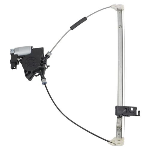 Image of TRQ Rear Left Power Window Regulator & Motor Assembly Drivers Side Compatible with 06-15 5