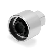 NCTNCX Felgenschloss Adapter 525, Felgenschloss für VW, Felgenschlösser lösen, Felgenschloss Nuss für VW, Felgenschloss Ausdreher, Radsicherungsmutter, Radschrauben