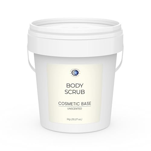 Mystic Moments Body Scrub - Unscented - Botanical Skincare Base - 1Kg