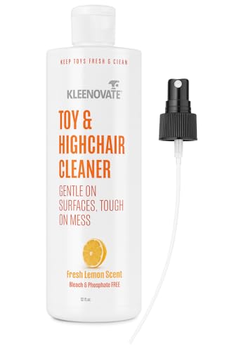 Kleenovate Toy & Highchair Cleaner, Fresh Lemon Scent – Gentle