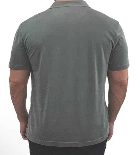 Jachs New York Men's Pima Cotton Lightweight Summer Short Sleeve Polo Shirt2