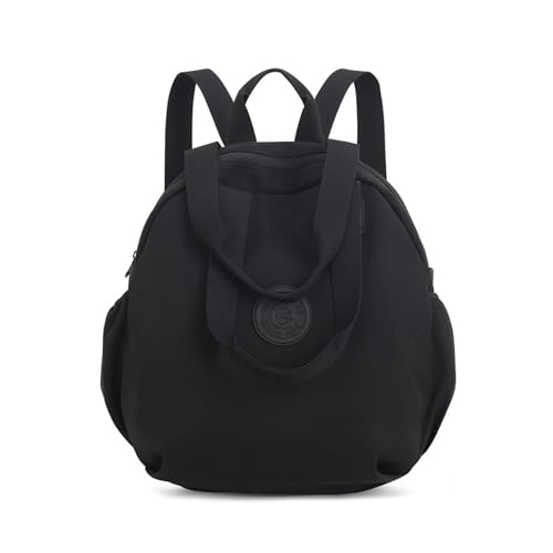 Sac à main porté dos femme grand sac à bandoulière nylon imperméable convertible