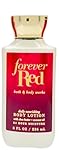 Bath & Body Daily Nourishing Body Lotion with Shea Butter, (8 Fl Oz) (Full Size, Forever Red)