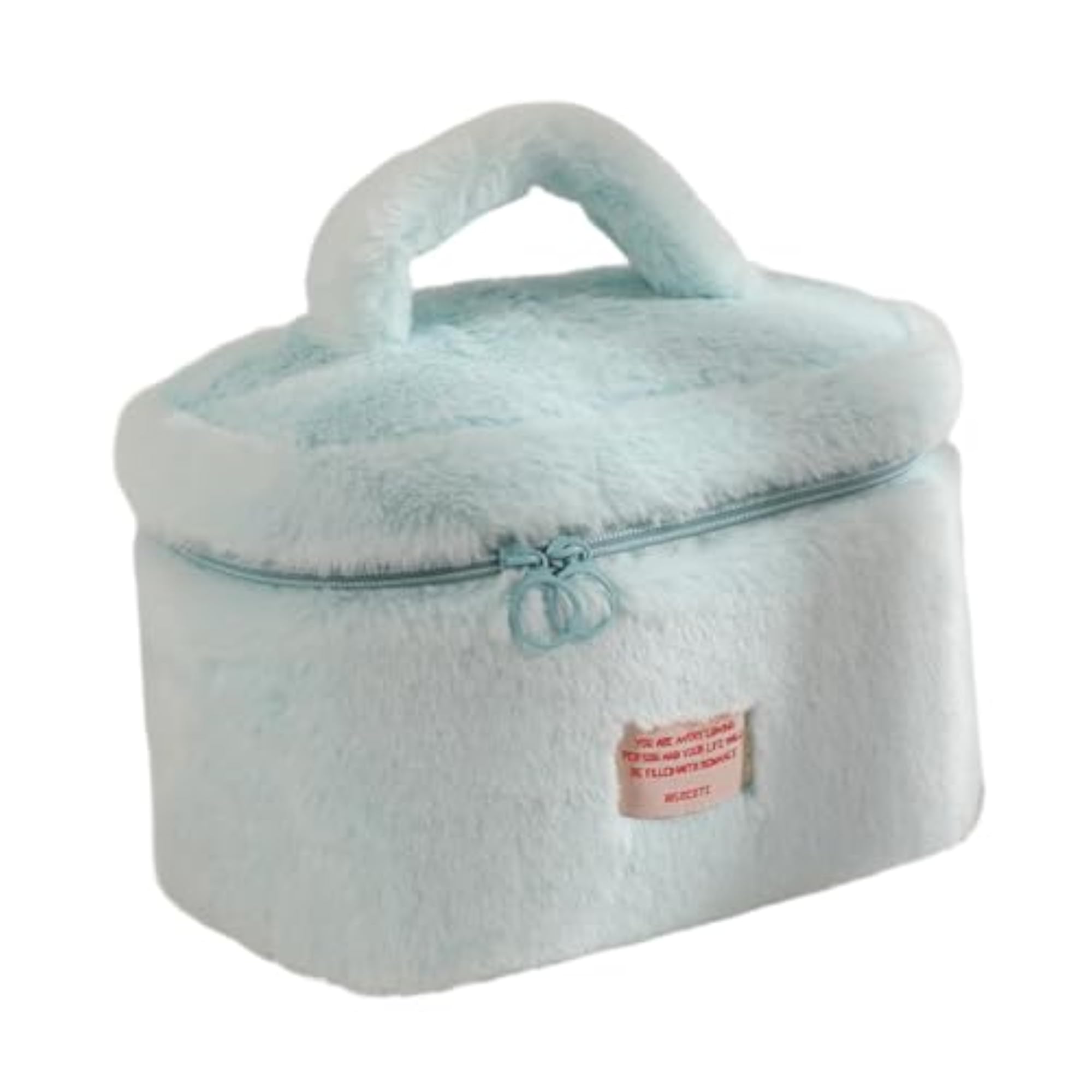 Cute Plush Makeup Bag for Organising Essentials