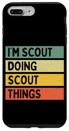 I'm Scout Doing Scout Things �ʔ������� �X�}�z�P�[�X iPhone 7 Plus/8 Plus �p