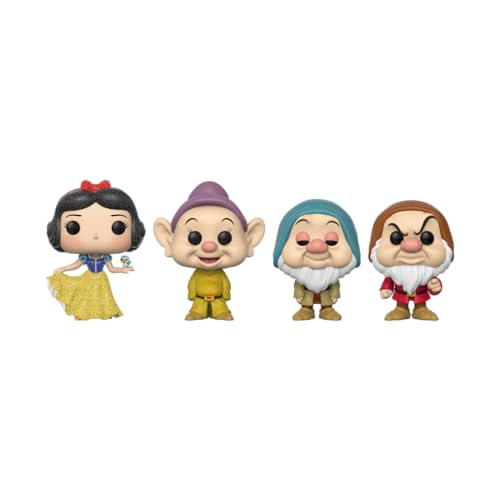 Funko! Pop 4PK EXCL Blancanieves