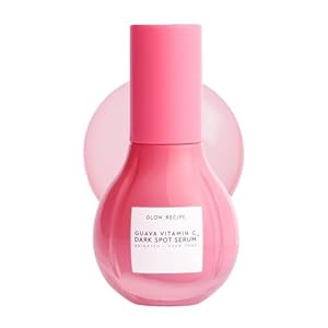 Glow Recipe Guava Vitamin C Serum for Sensitive Skin – Moisturizing, Brightening & Vegan Korean Skin Care Face Serum for Dark Spots, Even Tone & Redness – Tranexamic, Ferulic Acid & Vitamin E (30ml)