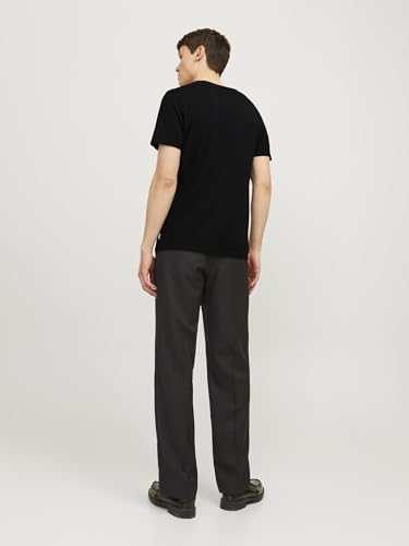 JACK & JONES Herren Jacbasic V-neck Tee 2 Pack T Shirt, Schwarz, XXL EU – Ansicht 3