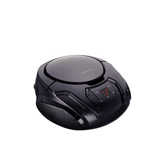 Proscan Elite Portable Cd Boombox With Am/Fm Radio (Black) #TOP1