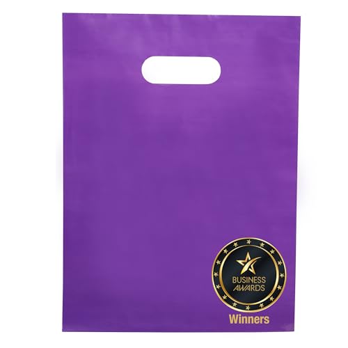 Choice Marts 100 Purple Bags - 2 Mil 12"x15" Thick