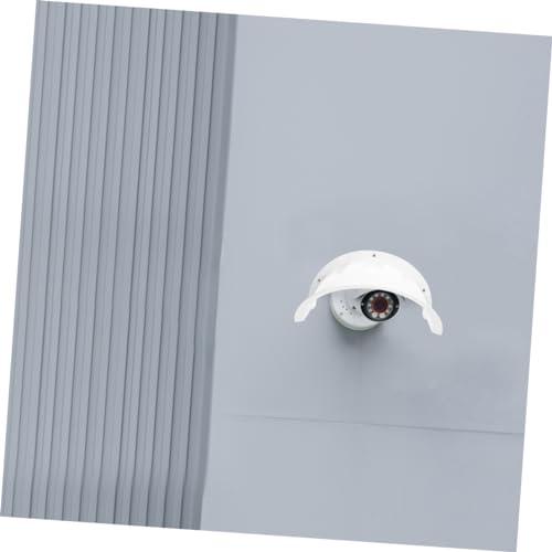 Funda para cámara de exterior y protector para cámara de vigilancia con parasol de dos unidades 7