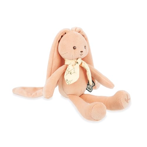 Miniatura 3 de Kaloo - Lapinoo - Muñeco Conejo Melocotón - Peluche Pequeño Bebé De Pana Aterciopelada - 25 Cm - Tejido Muy Suave - Caja De Regalo - Desde El Nacimiento, K218015