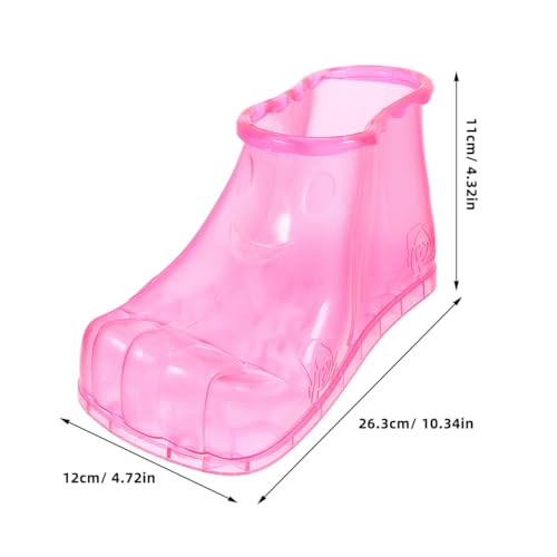 Zapatos para baño de pies HEALLILY 10.35x4.72x4.33 in miniatura 6