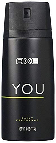 Axe Daily Fragrance Body Spray, You, 4.0 oz (Pack of 2)