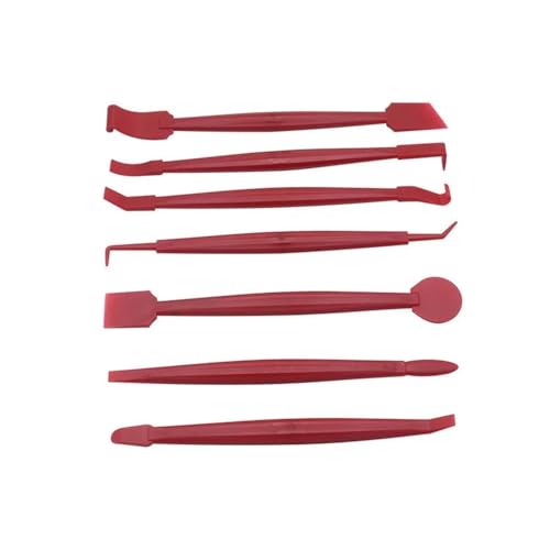 Kit de herramientas de envoltura de película para automóvil, kit de herramientas de película tintada de vinilo para coche, calcomanías para vehículos, juego de rasquetas, accesorios de coche (color