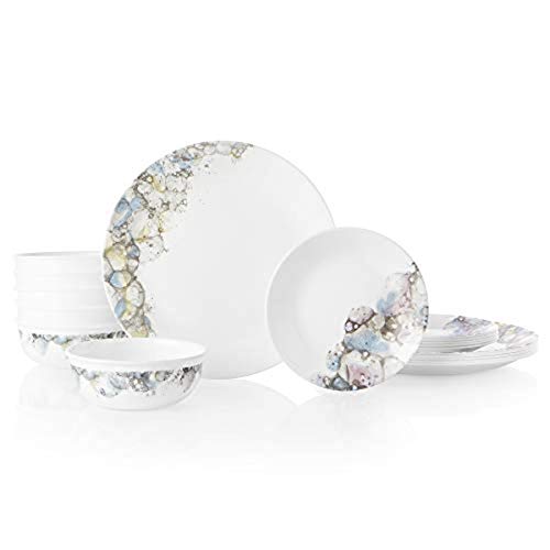 Corelle chip resistant dinnerware set, 18-piece, lumos