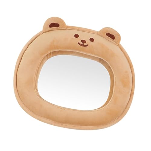 Miroir voiture bébé ours en peluche pour surveillance siège arrière