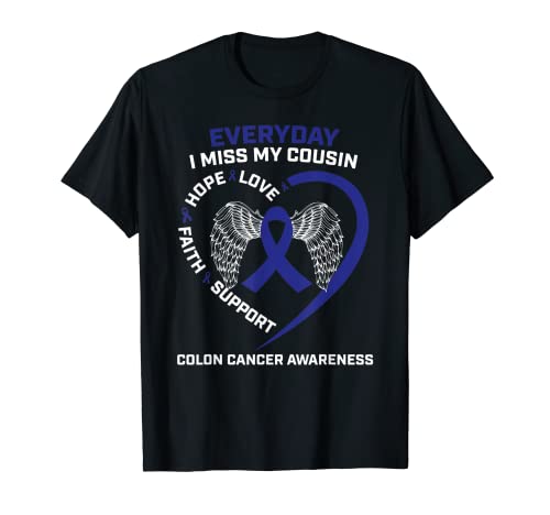 Alas colorrectales en memoria de la conciencia del cáncer de colon primo Camiseta