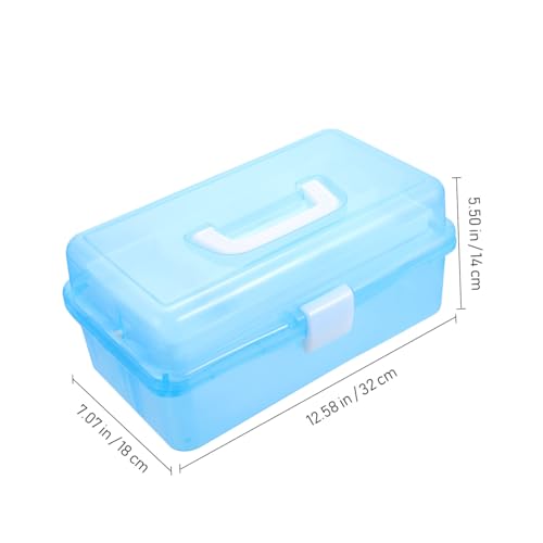 Boîte à outils 3 couches compactes et son rangement multifonctionnel optimisé - 4