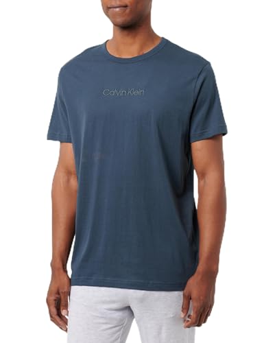 Calvin Klein, Men's, S/S Crew Neck 000NM2748E, Blue (Ink), M Calvin Klein, Men's, S/S Crew Neck 000NM2748E, Blue (Ink), M