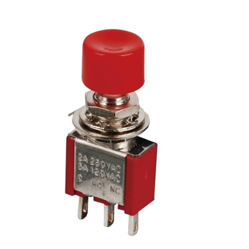 Interrupteur bouton-poussoir DS-612 à bascule mécanique six broches