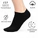 Sockverse 6-Pairs Seamless Cotton Ankle Socks for Men & Women – Soft, Breathable, No-Irritation Design – Size 9–12