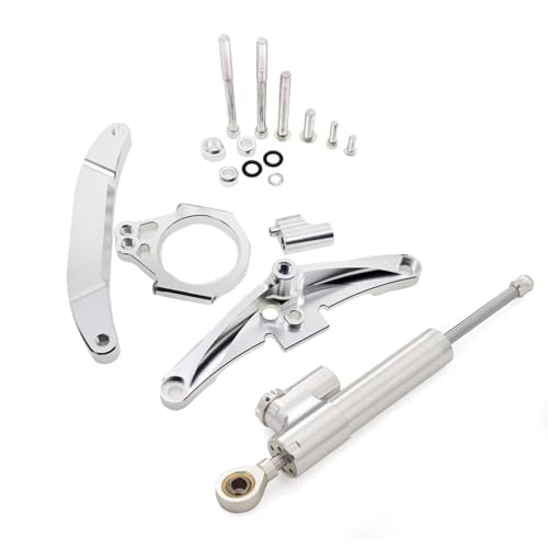 オートバイ用ダンパー Compatible With Yamaha For FZ1 For FZ1N 2006-2015 2007 2008 オートバイステアリングダンパースタビライザーブラケットサポートマウントキットパーツユニバーサルに対応