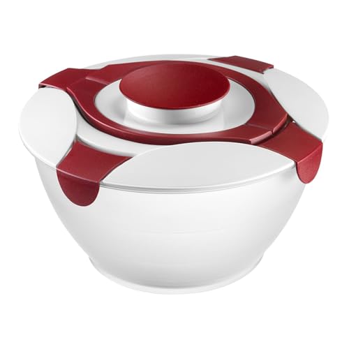 Westmark Récipient à Salade avec Poignées et Réservoir intégré pour la Sauce Vinaigrette, Capacité : 6,5 litres, Plastique, Praktika,...