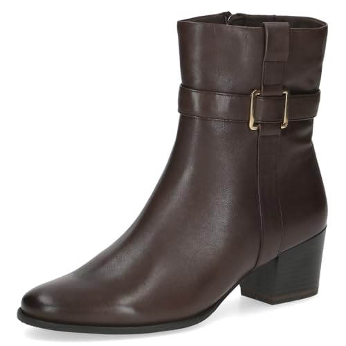 CAPRICE Stivaletti da donna in pelle con tacco a...