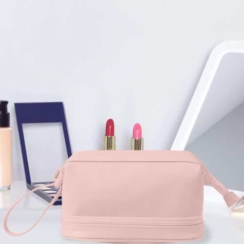 Bolsas de cosméticos de nivel en piel sintética suave e impermeable 2