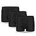 Produktbild 3 Stück Inkontinenz Pants Männer, Herren-Boxershorts für Inkontinenz mit saugfähigem Pad 300 ml Urinkapazität Baumwolle Waschbar Inkontinenz Unterwäsche für Männer Schwarz XL-Größe