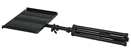 Gator Frameworks Heavy Duty Deluxe Adjustable Multi-Media Gear Stand Featuring 100X100 Vesa Mounting Brackets | Ideal For Laptops And More; Min/Max Height - 36"/48" (Gfw-Utl-Mediatray2) #TOP6
