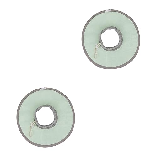 Collier de récupération chat et cône chiot anti-léchage x2
