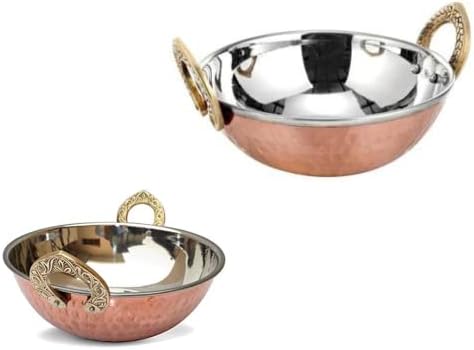 Pure Copper Stanless Steel Serveware Dsh, Servng Spoon, Food Servng